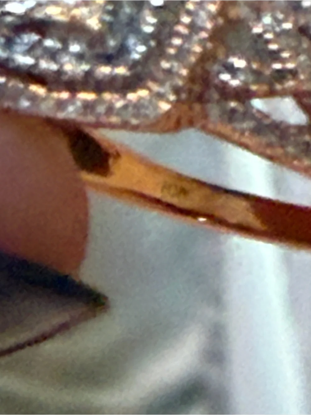 Engagement or promise ring